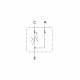REGULATEUR DE DEBIT COMPENSE 3 VOIES A REGLAGES FIXE EXCEDENT EN PRESSION