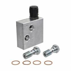 REGULATEUR DE DEBIT 3 VOIES AVEC EXCEDENT UTILSABLE EN PRESSION FLASQUABLE SUR MOTEURS DANFOSS SERIE OMS